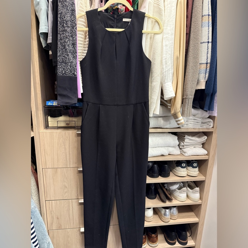 Trina Turk Elegant Black Jumpsuit